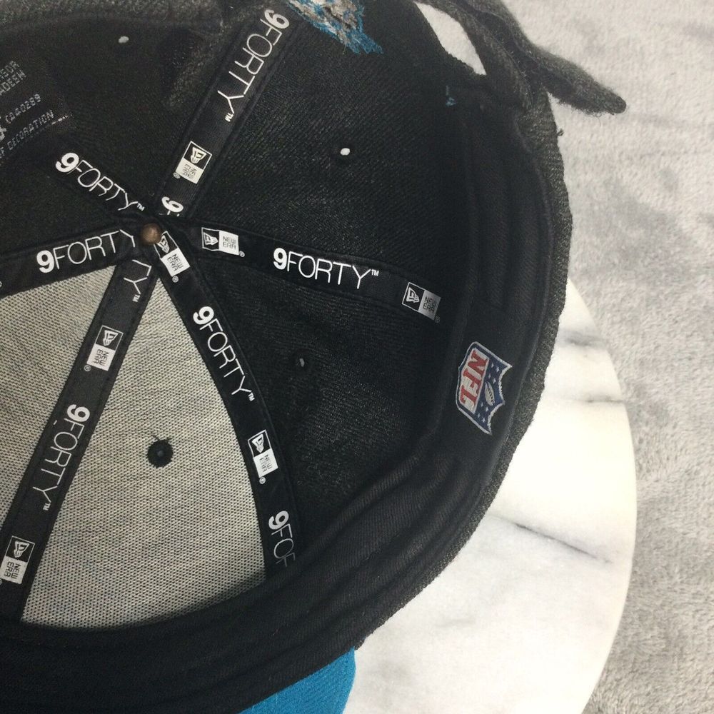 NFL New‎ Era 9Forty Carolina Panthers Football Cap Hat - Picture 6 of 6